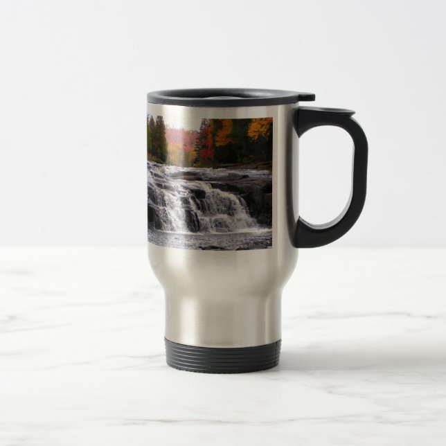 buttermilk falls adirondacks travel mug (Right)