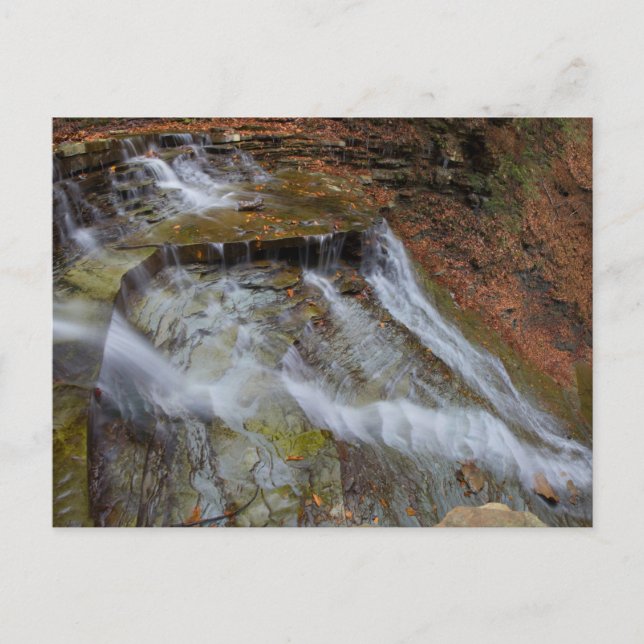 Buttermilk Falls, Cuyahoga Valley Nat'l Park, Ohio Postcard (Front)
