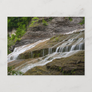 Buttermilk Falls State Park, New York Postcard