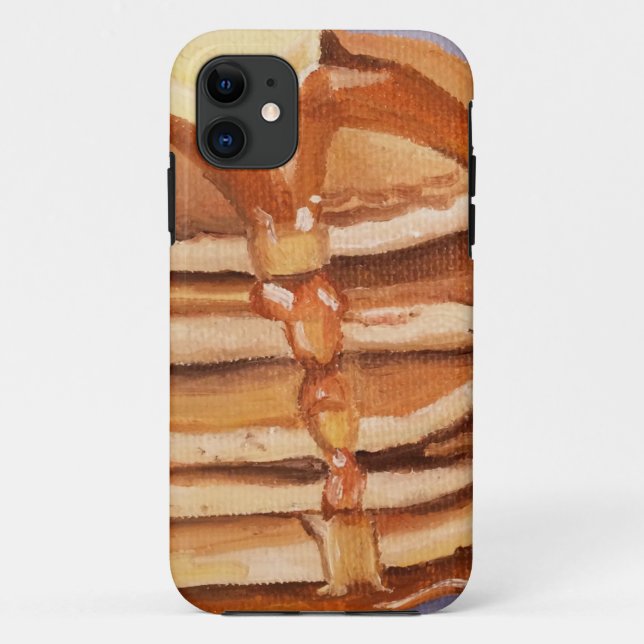Buttermilk Pancakes Shortstack Breakfast Painting Case-Mate iPhone Case (Back)