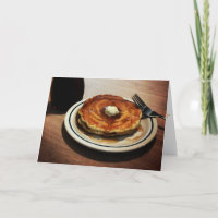 "Buttermilk Pancakes" Thank You Card