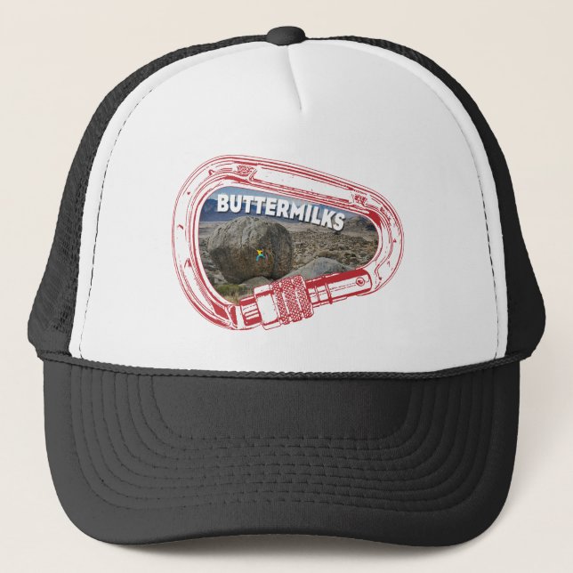 Buttermilks Climbing Carabiner Hat (Front)