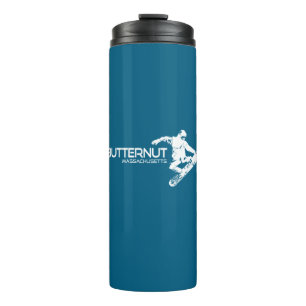 Butternut Massachusetts Ski Resort Snowboarder Thermal Tumbler