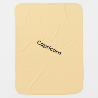 Butterscotch color Baby Blanket