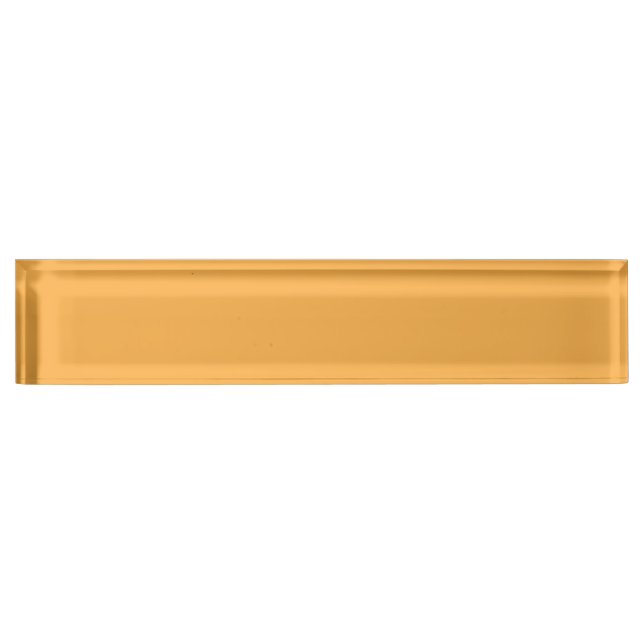 Butterscotch Desk Name Plate (Front)