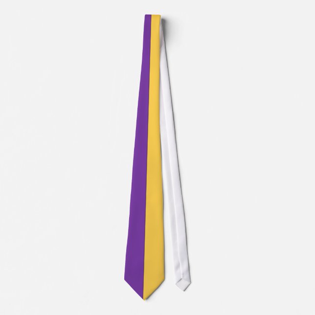 Butterscotch Jelly Striped Neck Tie (Front)