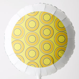 Butterscotch Retro Donuts Balloon