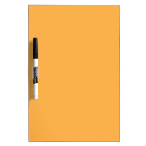 Butterscotch solid color  dry erase board