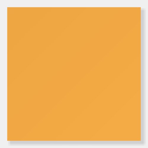 Butterscotch solid color  foam board