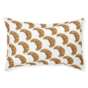 Buttery Croissant Crescent French Breakfast Pastry Pet Bed