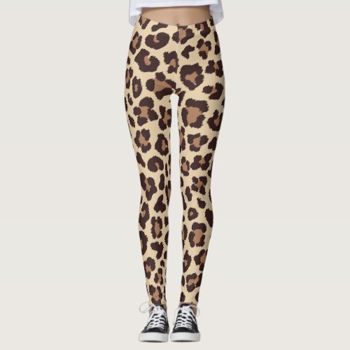 Buttery Smooth Bold and Beautiful Leopard Pattern Leggings