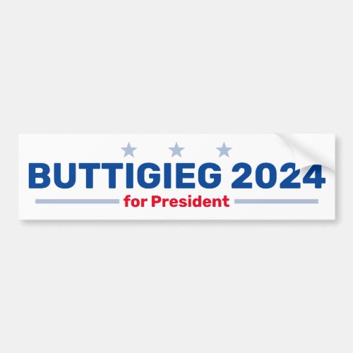 Buttigieg 2024 bumper sticker