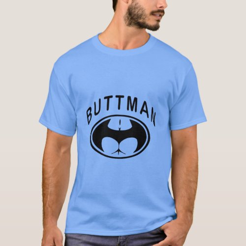Buttman Funny T_Shirt   Novelty Humor 