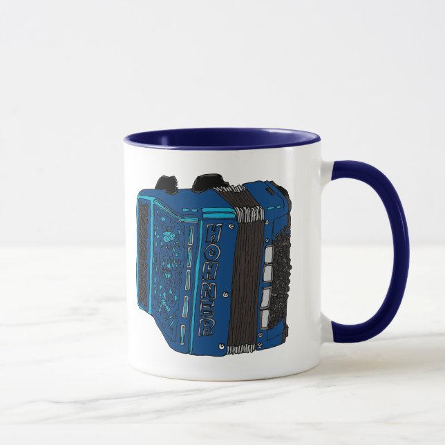 Button Accordion Mug (Right)
