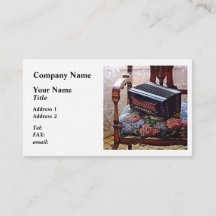 Accordion Business Cards | Zazzle