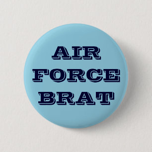 Button Air Force Brat
