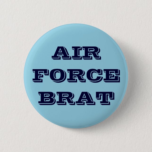 Button Air Force Brat (Front)