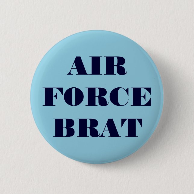 Button Air Force Brat (Front)