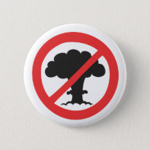 Pin Button Badge Ø38mm Anti Atomraft Anti Nucleaire Anti Nuclear 