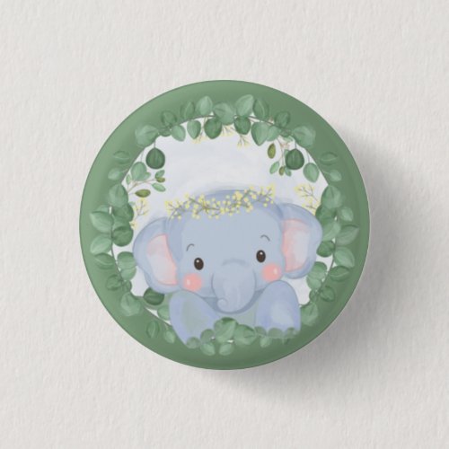 BUTTON  BABY ELEPHANT