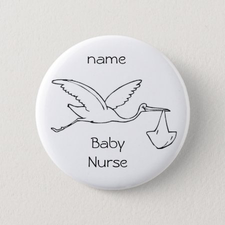 Button Baby Nurse, Baby, Baby Nurse, Ob, L&d