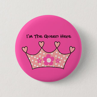 Button Baby Tots Girl I'm The Queen Here