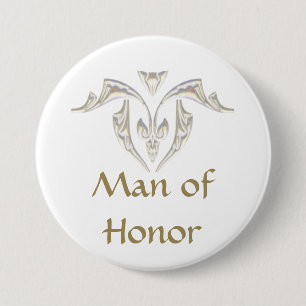 Button Badge - Man of Honor