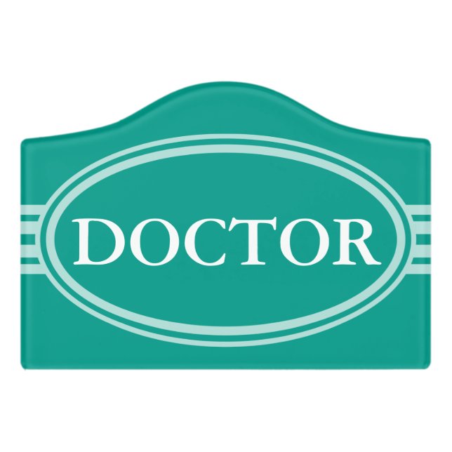 Button / Banner - white transp. 7 + your ideas Door Sign (Small Crest Front)