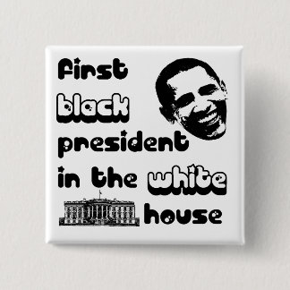Button Black President White House