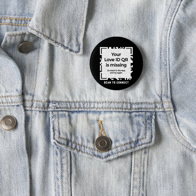 Button - BLACK - QR - PURE Collection (In Situ)