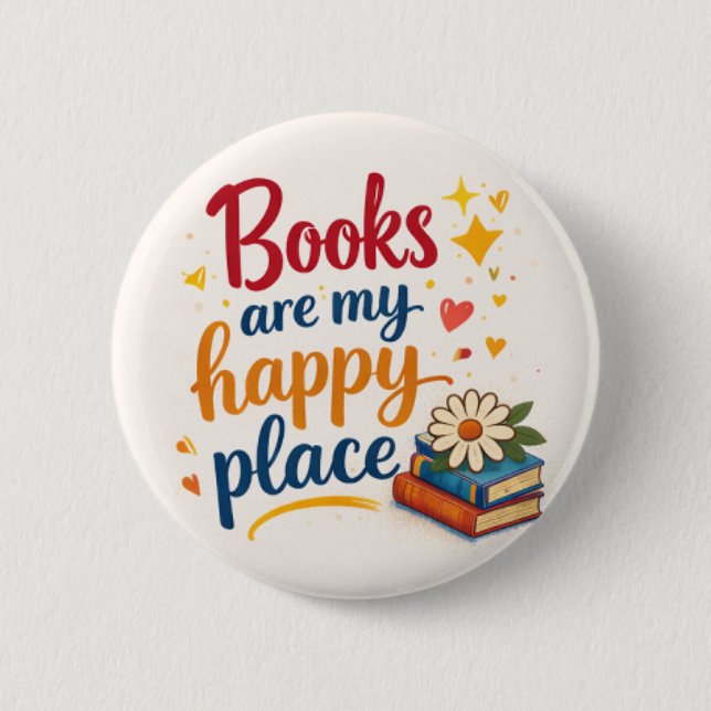 Button_bookish Button (Front)