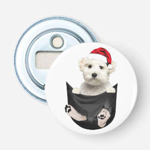 Button Bottle Opener with magnet