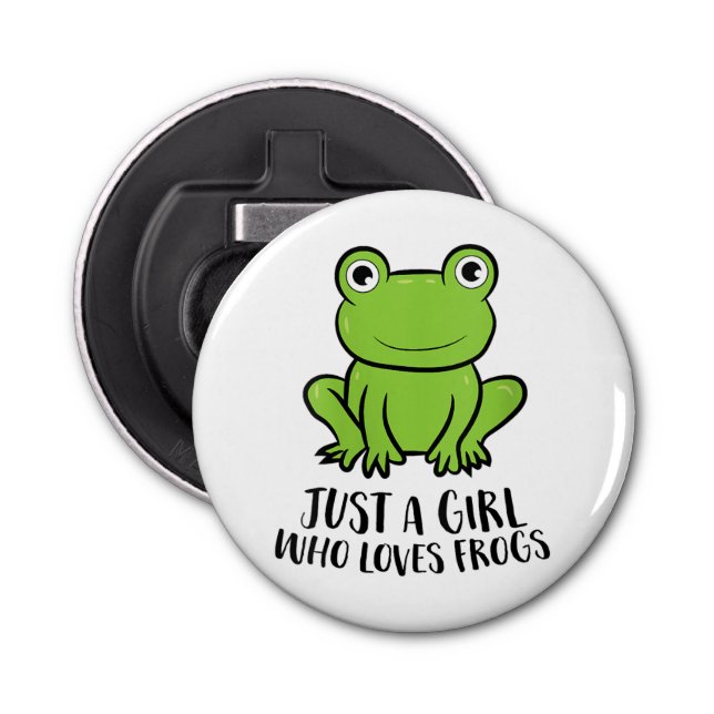 Button Bottle Opener with magnet (Front)