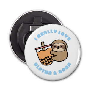 Button Bottle Opener with magnet Mockup Template