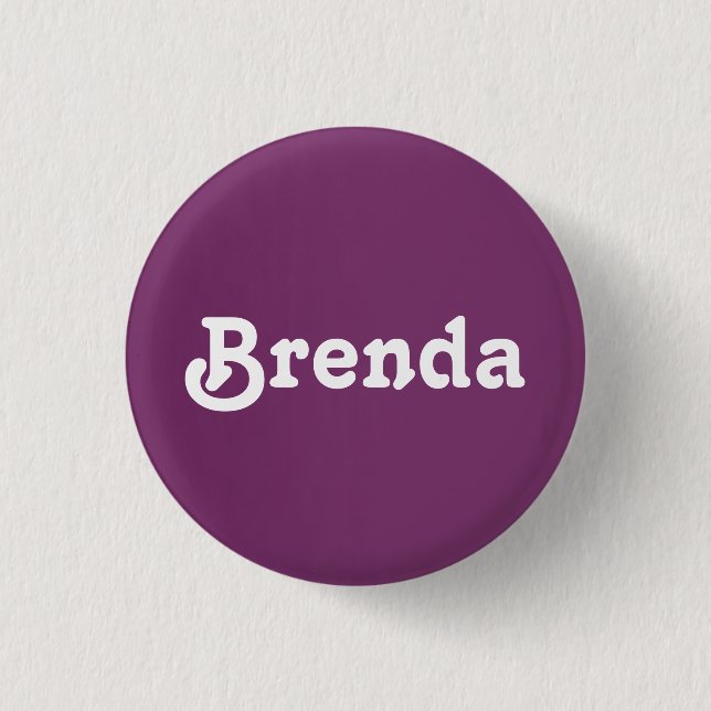 Button Brenda (Front)