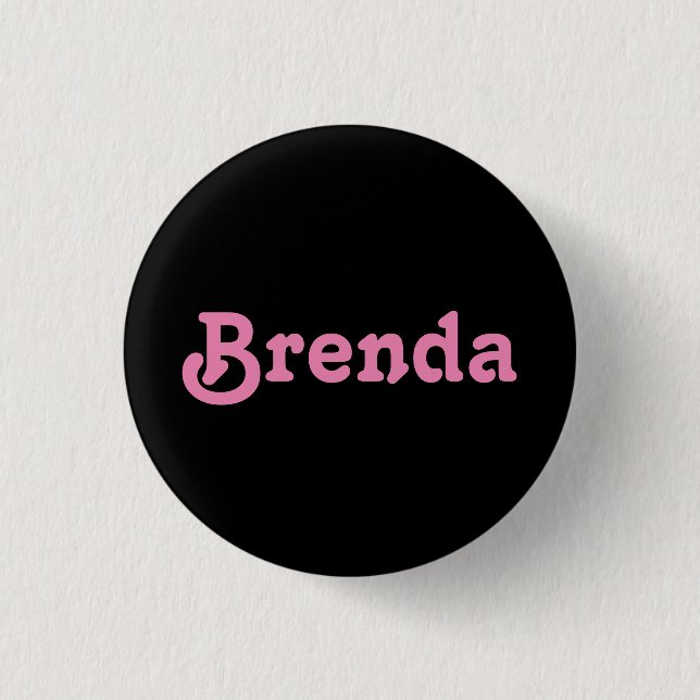 Button Brenda (Front)