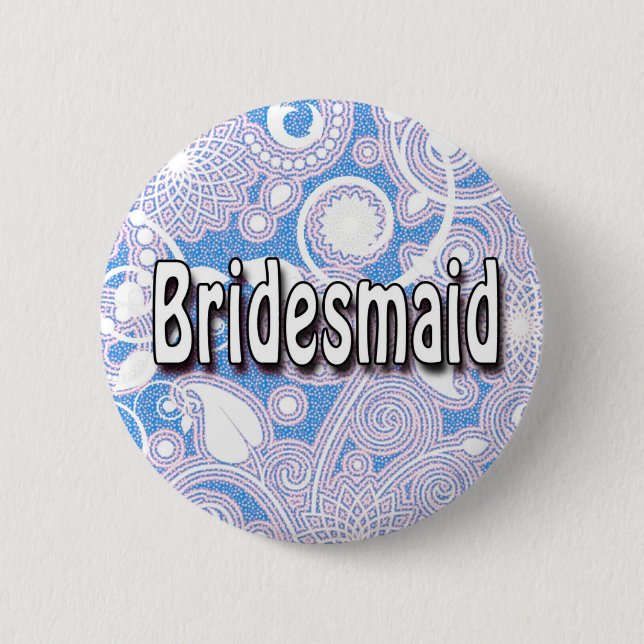 Button: Bridesmaid Button (Front)