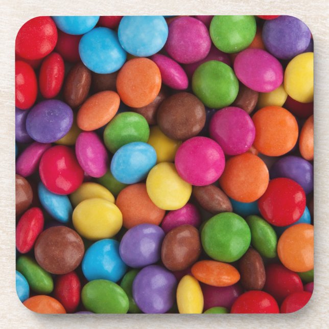 Button Candy coaster set (Front)