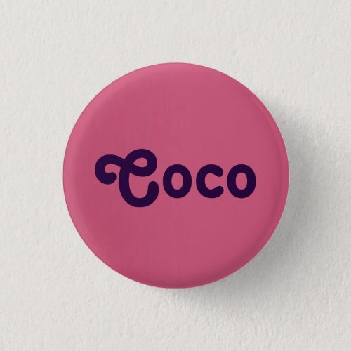 Button Coco