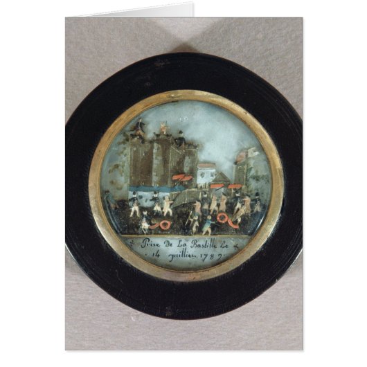 Button depicting the Storming of the Bastille (Front)