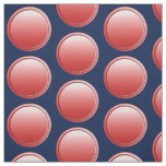 Button Dots - gradient red + your backg. &amp; idea Fabric