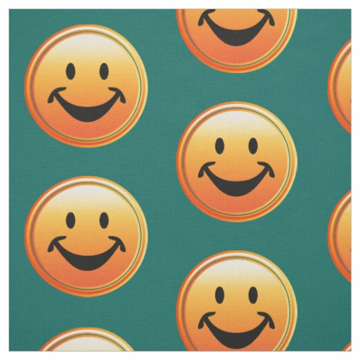 Button Dots - orange your backg. & idea Fabric