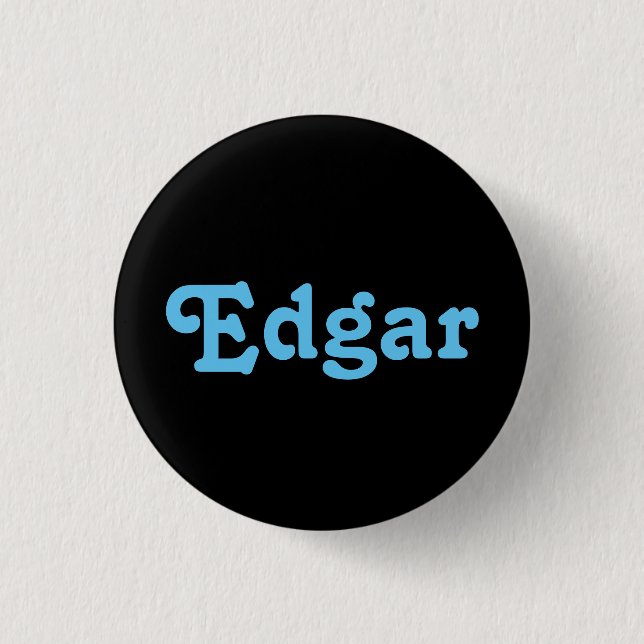 Button Edgar (Front)