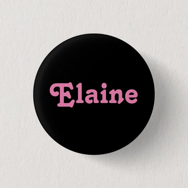 Button Elaine (Front)