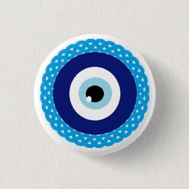 Button-evil-eye Pinback Button (Front)