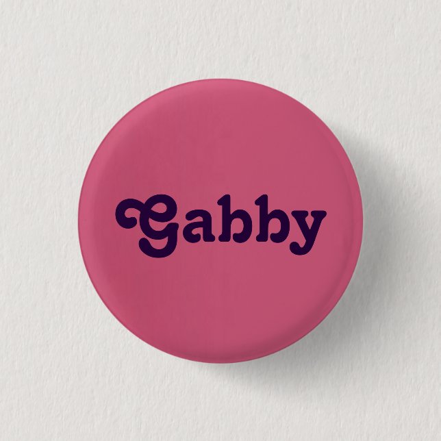 Button Gabby (Front)