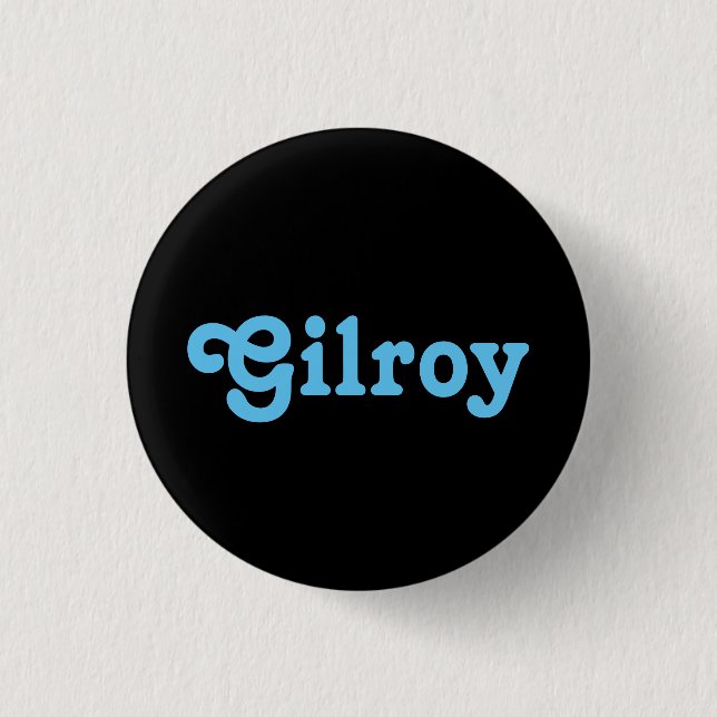 Button Gilroy (Front)