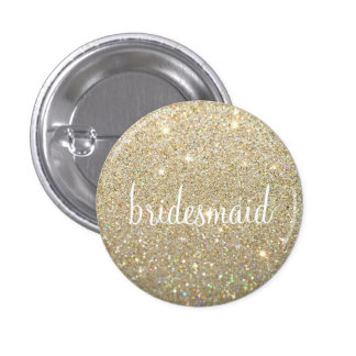 Button - Gold Fab bridesmaid