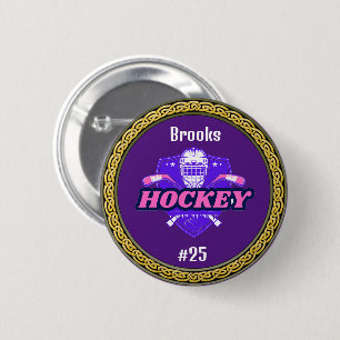Button Hockey Gear - Personalized -Add Name #