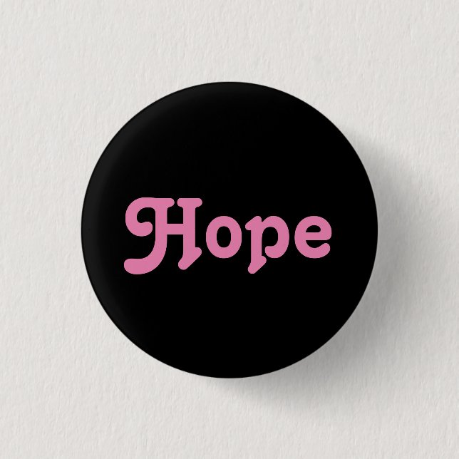 Button Hope (Front)